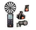 Vane Anemometer with Measuring Funnels and Flow Straightener, 0.3 ... 20m/s, 0 ... 50°C